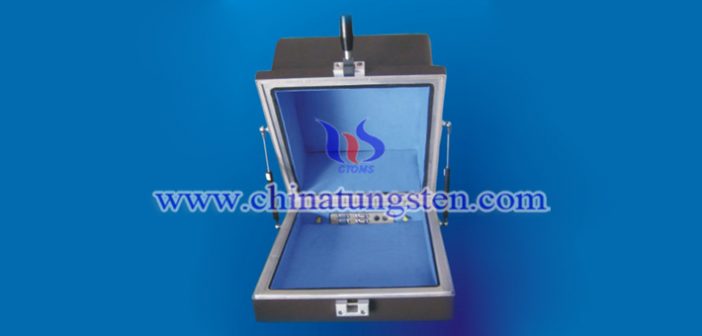 medical tungsten radiation protection box picture