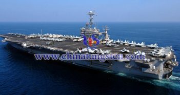 tungsten alloy for aircraft carrier picture