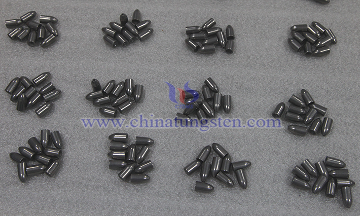 Bullet-shaped tungsten sinker picture