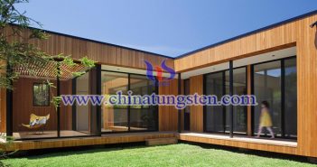 省エネ絶縁ガラス用酸化タングステンナノ粒子の寫(xiě)真