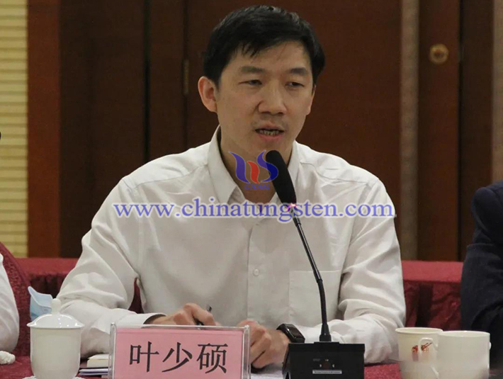 廣晟有色金屬股份有限公司經營部副總經理葉少碩(代表劉聰主席)