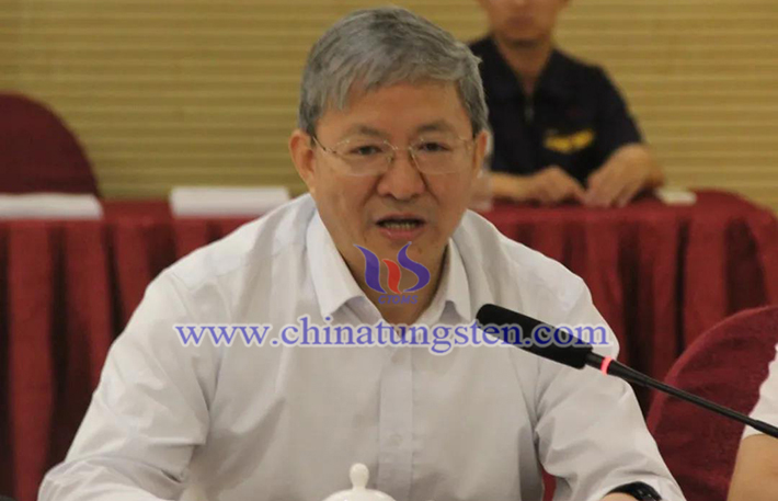 中鎢高新材料股份有限公司總經理謝康德(代表李仲澤副會長、主席團主席)